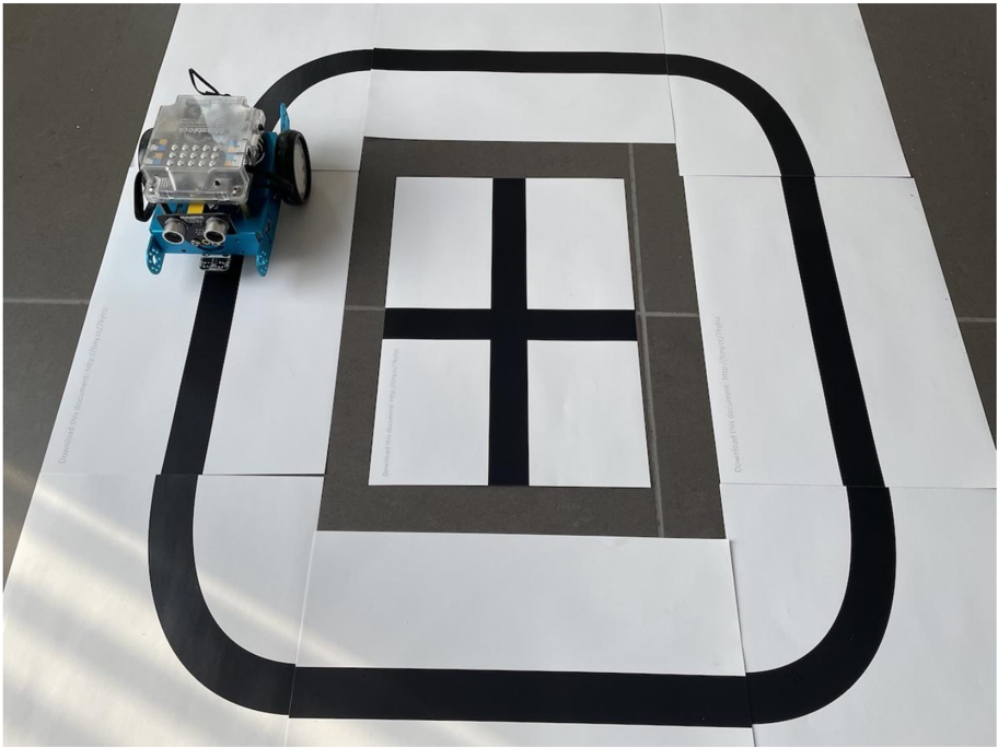 Parcours voor de mBot